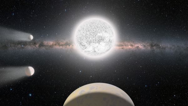 Ученые впервые заглянули в самое сердце системы белого карлика